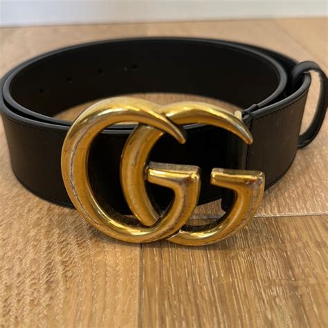 gucci cintura donna leather belt|Gucci belt women 28.